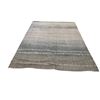 Image 2 : Modern Abstract Striped Sage Green & Beige Area Rug - Approx 8 x 10 ft