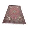 Image 1 : Traditional Persian Style Red Medallion Area Rug with Fringe - Approx 9 x 12