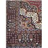 Image 4 : Traditional Persian Style Red Medallion Area Rug with Fringe - Approx 9 x 12