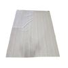 Image 1 : Set of 4 - Modern Geometric Chevron Area Rug in Cream & Grey - Approx 8 x 10 ft