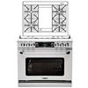 Image 5 : BNIB Capital Range - 36" Pro Range - Retail: $14,169.00 - Model: COB362G2N - Serial: COB0319-1022B