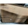 Image 4 : BNIB - Patioflare Outdoor Lounger, Cream - RV: $179 (Model PF11198)