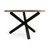 Image 3 : BNIB - Rodney Dining Table - RV: $858, H29.5" x Dia. 48"  (GY-DT-8927 BK - packaged in 2 boxes)