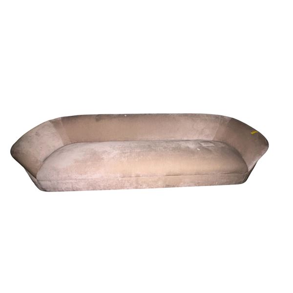 Modern Beige Curved Sofa