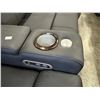 Image 5 : New - Black Power Recliner Home Theater Reclining Sofa, W131" - some minor wears and marks