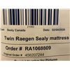 Image 3 : Twin Raegen Sealy Mattress - from trucking claim