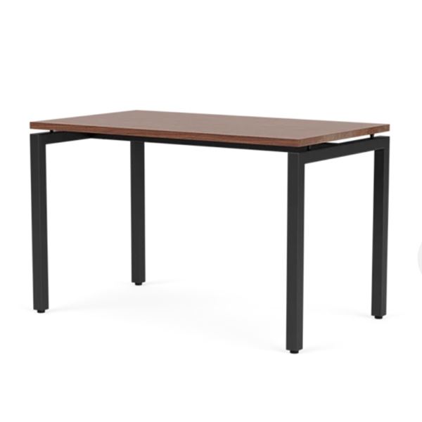 New Open Box - Hovah Desk Walnut, 47" x 27.5" (Packaged in 2 boxes)