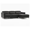Image 1 : New Open Box - Valencia Andria Leather Reclining Sectional Sofa Beige (Packaged in 2 boxes)