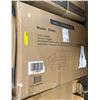 Image 3 : New - 1-Pcs Valencia Elodie Leather Loveseat Recliner (Box 1/2)