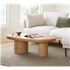 Image 1 : New Open Box - Article Baarlo Coffee Table - RV: $899 - Smoked Oak (ART2855)