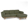 Image 1 : New Open Box - Article 1-Pcs Timber Right Sectional - Olio Green (ART1675)
