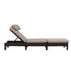 Image 2 : BNIB - Patioflare Laura Patio Lounger, Brown - RV: $498 (Model PF10025 BR)