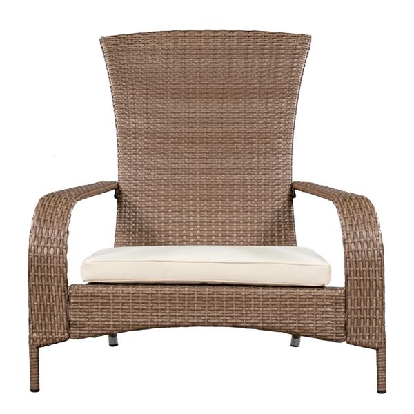 BNIB - Patioflare Wicker Muskoka Chair - Brown - RV: $159 (Model PF-CH338-BK)