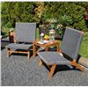 Image 1 : BNIB - Costa Rica 3-piece Chat Set, Grey - RV: $479.99 (Model PF10771)