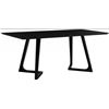Image 2 : BNIB - Moe's Godenza Rectangular Dining Table Black Ash - RV: $2399 (CB-1004-02-0)