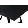 Image 4 : BNIB - Moe's Godenza Rectangular Dining Table Black Ash - RV: $2399 (CB-1004-02-0)