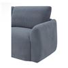 Image 3 : BNIB - Moe's Callie 91" Sofa - Slate Blue - RV: $2299 (SMP-KQ-1049-26-CAN)