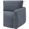 Image 3 : BNIB - Moe's Callie 68" Sofa - Slate Blue - RV: $1999 (SMP-KQ-1048-26-CAN)