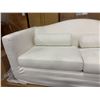 Image 2 : New - Sundays Bolster 2 Seater Sofa Cream Linen (MP-SOF-YJ-013-018)