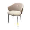 Image 1 : BNIB - Set of 2 - Sundays Veluto Dining Chair - Beige Inner Brown Outer