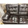 Image 2 : New - Reclining Loveseat - Burgundy, W65" (Model 8975L - 2039)