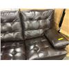 Image 3 : New - Reclining Loveseat - Burgundy, W65" (Model 8975L - 2039)