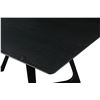 Image 4 : BNIB - Moe's Godenza Dining Table Rectangular Black Ash - RV $2,399 - 71in W x 35.5in D x 29.5in H