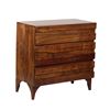 Image 2 : BNIB - Sofia Acacia Wood Live Edge 3-Drawer Chest, 35x18x35" (SF3D35-CG) - RV $695