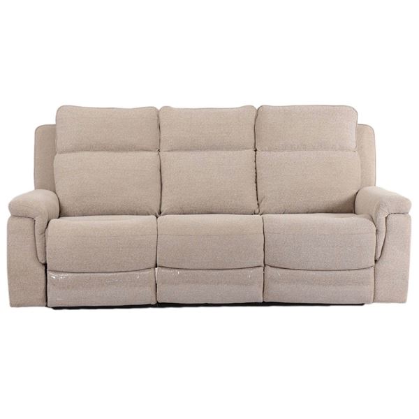 BNIB - 3-Seater 3RR Power Recliner Sofa, 85x38x40" (JH R328) - RV $2,795