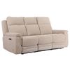 Image 2 : BNIB - 3-Seater 3RR Power Recliner Sofa, 85x38x40" (JH R328) - RV $2,795