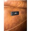 Image 3 : New Hudson Virgin Leather Recliner Sofa - RV $2,495