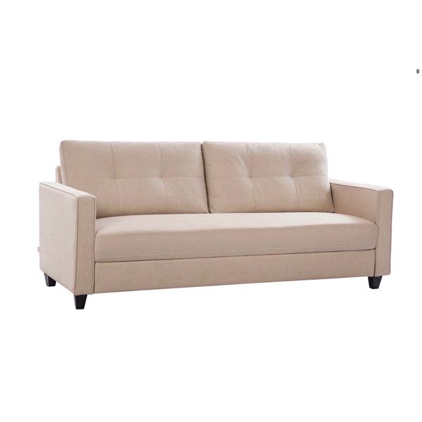 BNIB - Alex Fraser 3-Seat Sofa - Leone Natural (Model ALXF3SS / Packaged in 2 boxes) - RV $1,495