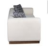 Image 3 : BNIB - Aleesos Mango Wood Fabric Modern Sofa, 97x35x28" (2304-015) - RV $2,895