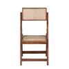 Image 2 : BNIB -  Rattan Folding Chair, Strip Pine/Cane (RTNFC-34SP) - RV $195