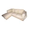 Image 1 : New Left Chaise Facing Leather Sofa - approx. 88in (new open box)