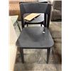 Image 3 : Set of 2 New Article Gusfa Stackable Dining Chairs Black - RV $538