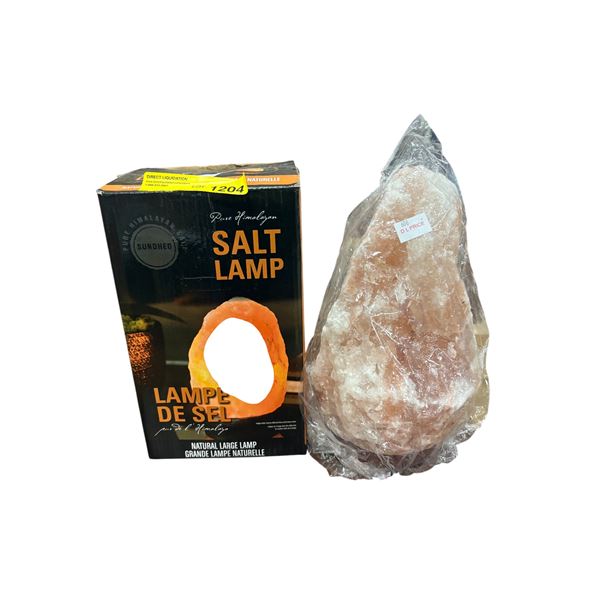BNIB Natural Large Salt Lamp 7-10kg - RV: $79.99
