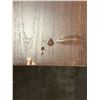 Image 4 : Brown Wooden Side Table, H22" x 17.5" x 17.5"