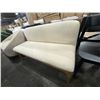 Image 3 : New - Article Rosin 53" Armless Banquette - Natural Oak and Sand Ivory - RV: $799