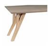 Image 3 : BNIB - Yuki Acacia Wood Live Edge Bench - Brunt White / Black, 57x16x18" - RV $395