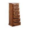 Image 3 : BNIB - Chiffonier 6-Drawer Wooden Chest, 16.5x16.47" (CH6DRW-SP) - RV $495