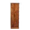 Image 4 : BNIB - Chiffonier 6-Drawer Wooden Chest, 16.5x16.47" (CH6DRW-SP) - RV $495