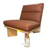 Image 1 : New - Sundays Frame Lounge Chair - Brown Oak (SMP-CHA-EW-044-006)