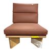 Image 2 : New - Sundays Frame Lounge Chair - Brown Oak (SMP-CHA-EW-044-006)