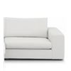 Image 1 : New Open Box - Article 1-Pcs Beta Left Arm Modular Sofa - Quartz White (ART1858)