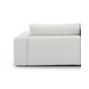 Image 2 : New Open Box - Article 1-Pcs Beta Left Arm Modular Sofa - Quartz White (ART1858)