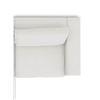 Image 3 : New Open Box - Article 1-Pcs Beta Left Arm Modular Sofa - Quartz White (ART1858)