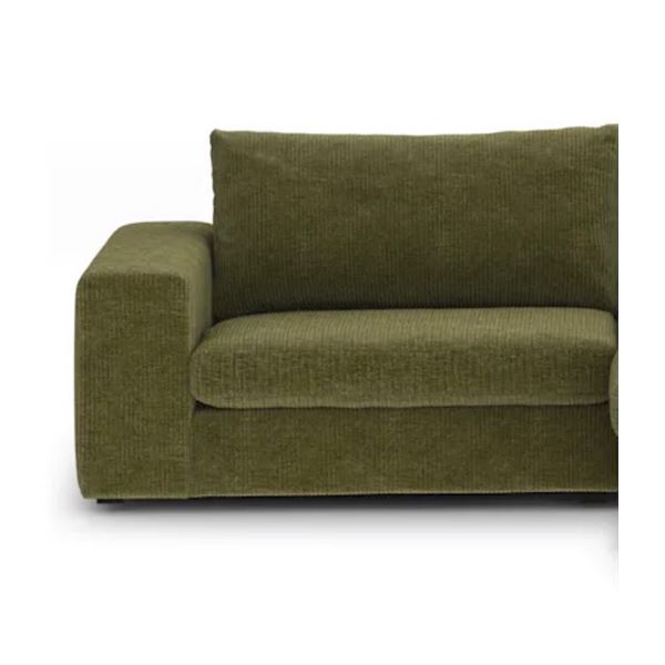 New Open Box - Article 1-Pcs Beta Right Arm Modular Sofa - Cypress Green (ART2862)