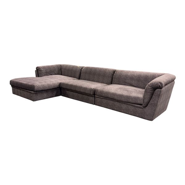 3pc Modular Plush Sectional Sofa