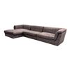 Image 1 : 3pc Modular Plush Sectional Sofa